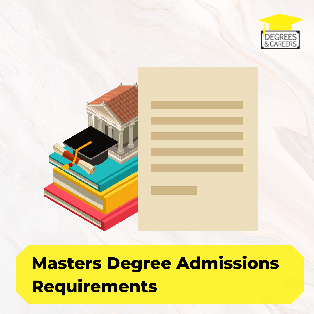 education requirements for master's degree